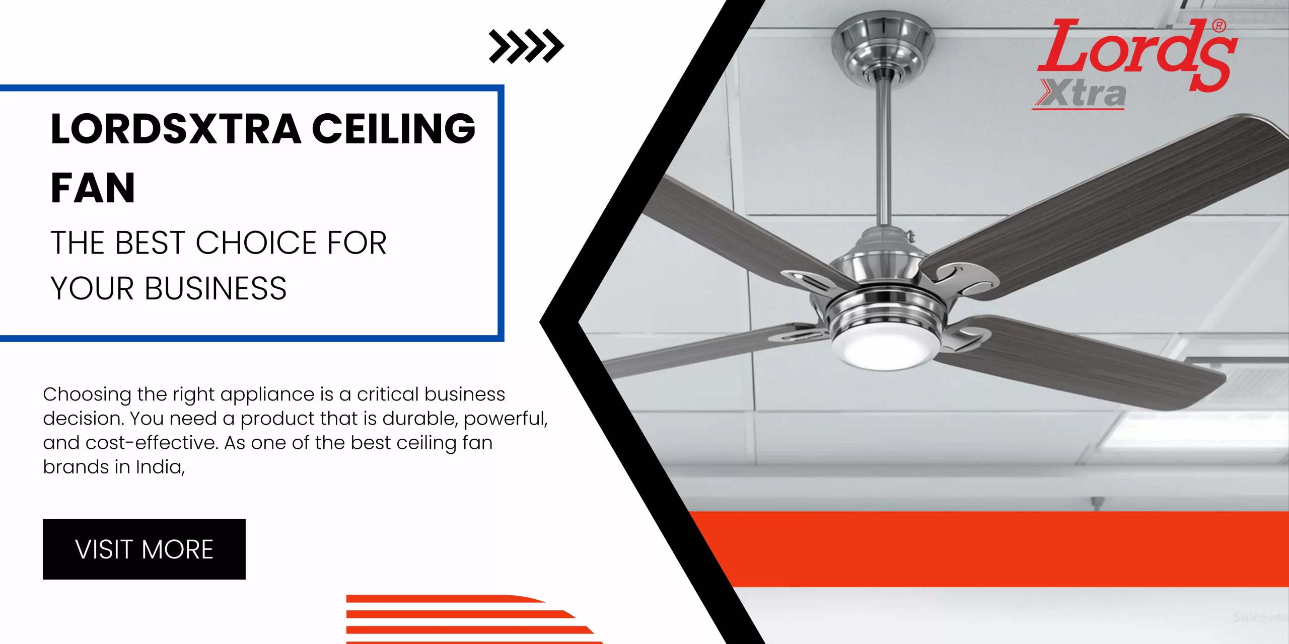 LordsXtra Ceiling Fan: The Best Choice for Your Business