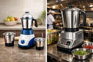 domestic vs commercial mixer grinder