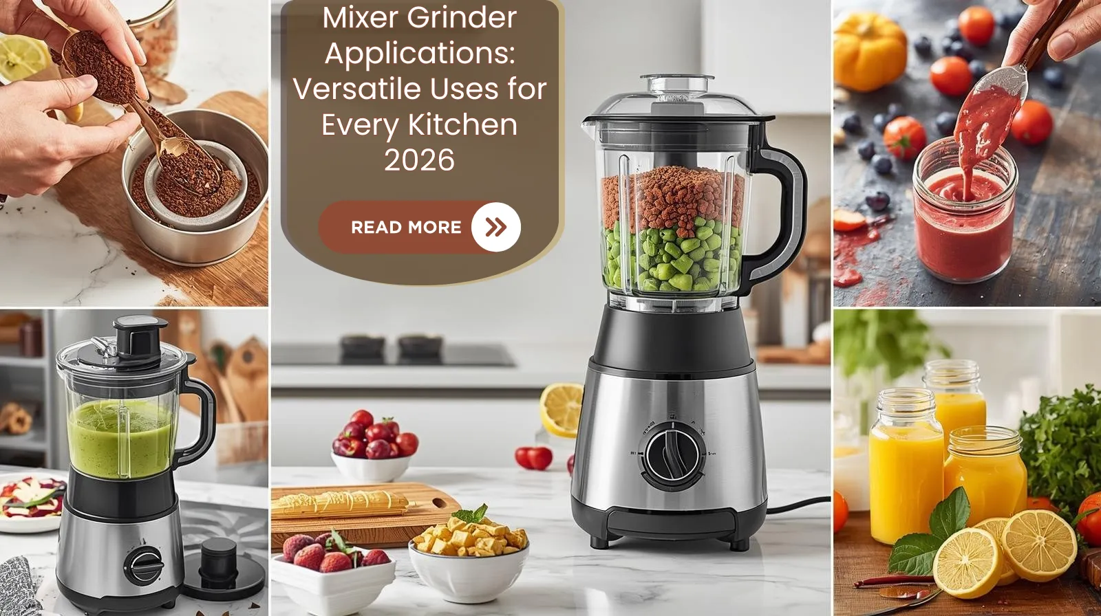Mixer Grinder Applications