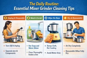 Mixer Grinder Cleaning Tips