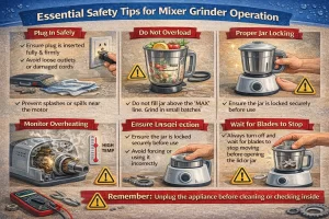 mixer grinder motor problems